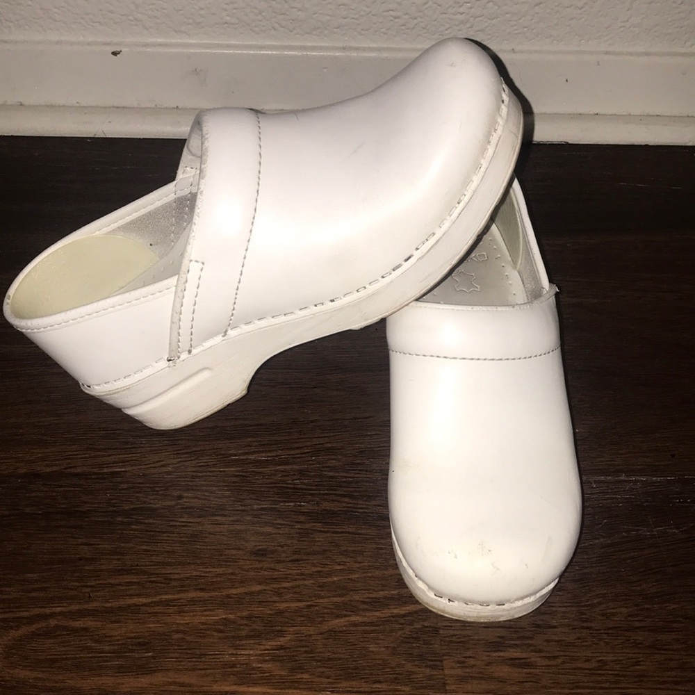 White Dansko Clogs